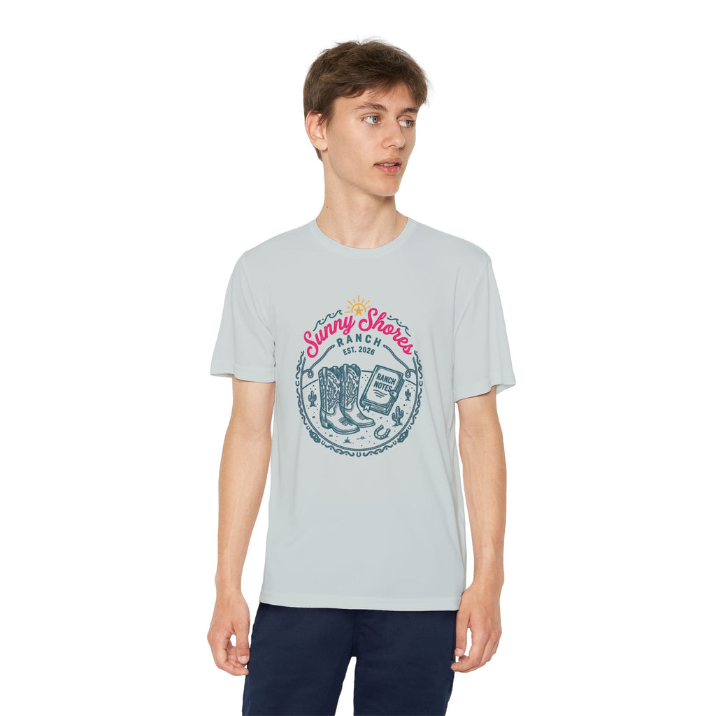 Sunny Shores Ranch Vintage Rodeo Kid T‑Shirt
