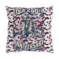 USA 250th Anniversary Outdoor Pillow — Patriotic Red White Blue Decor
