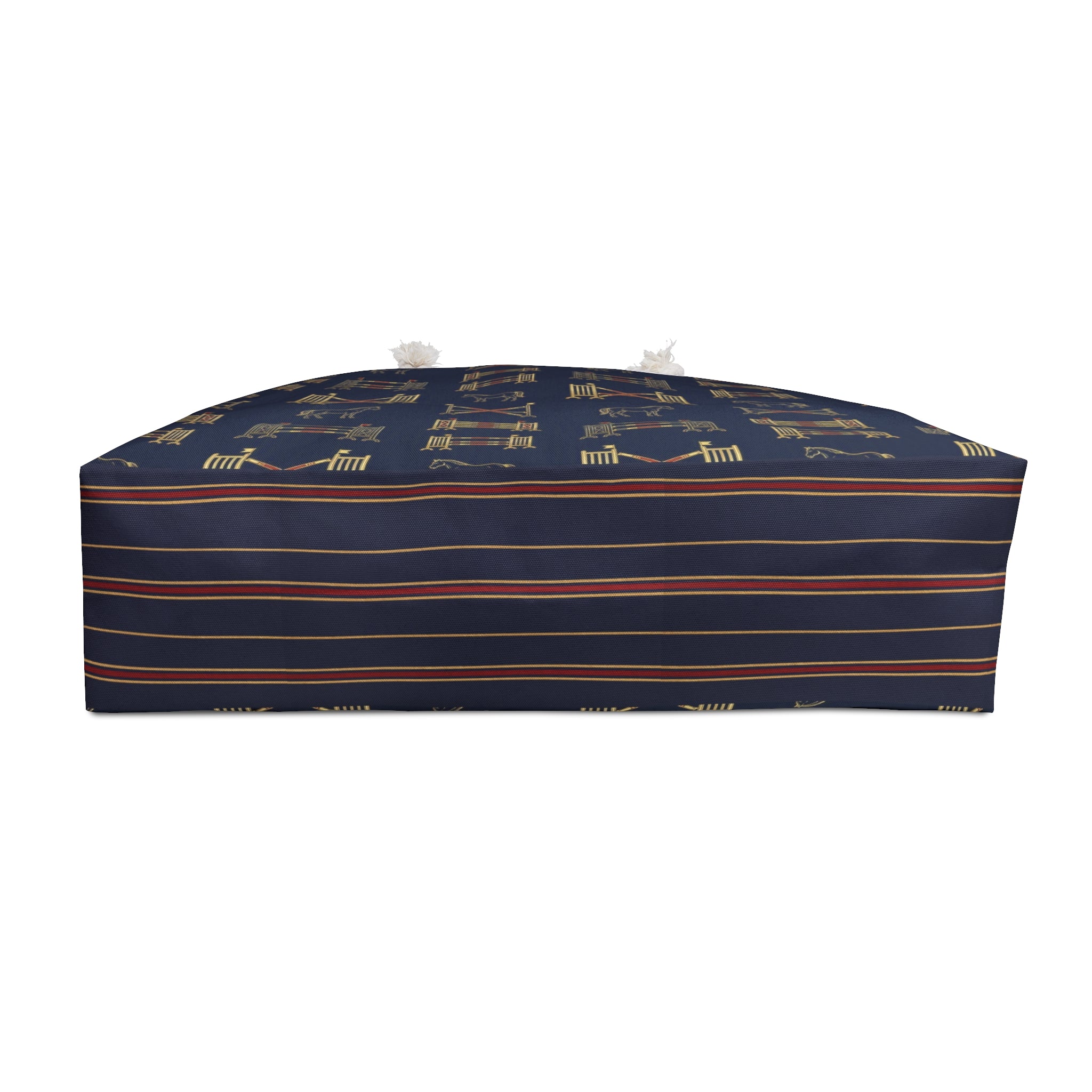 Equestrian Pattern Weekender Bag