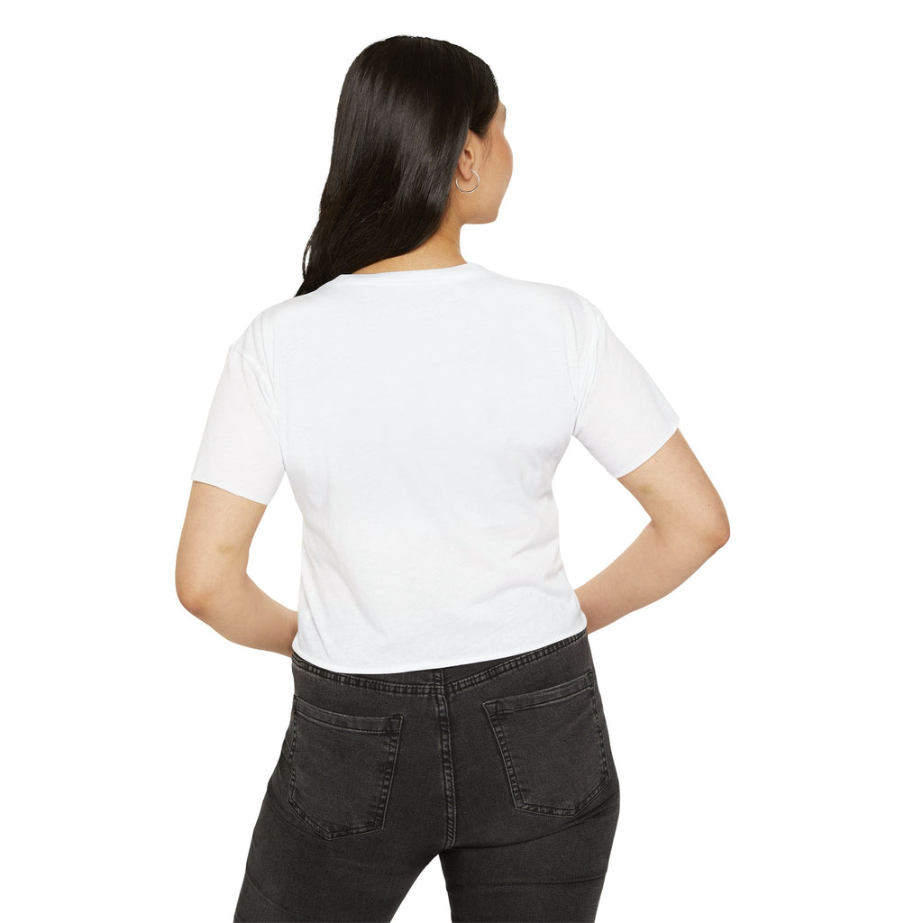 Country Heart Patchwork Pony Crop Top — Women’s Festival Tee