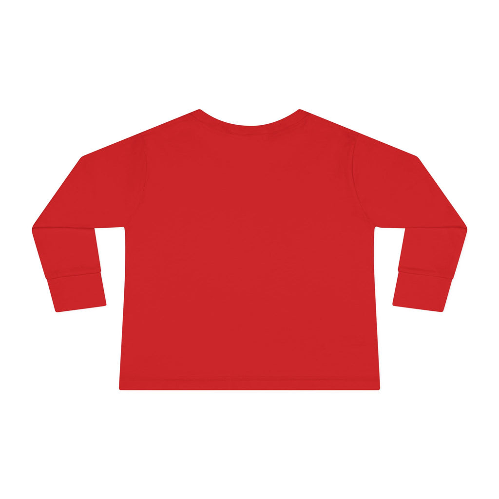 Toddler Long Sleeve Tee — 'Country Heart' Horse Graphic Shirt for Kids