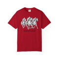 Horse Racing T-Shirt — "Racing CLEARS my mind faster than therapy" Graphic Tee