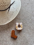 The Cowboy Boot Hair Clip