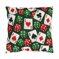 Casino Aces  Dice Outdoor Pillow — Poker Themed
