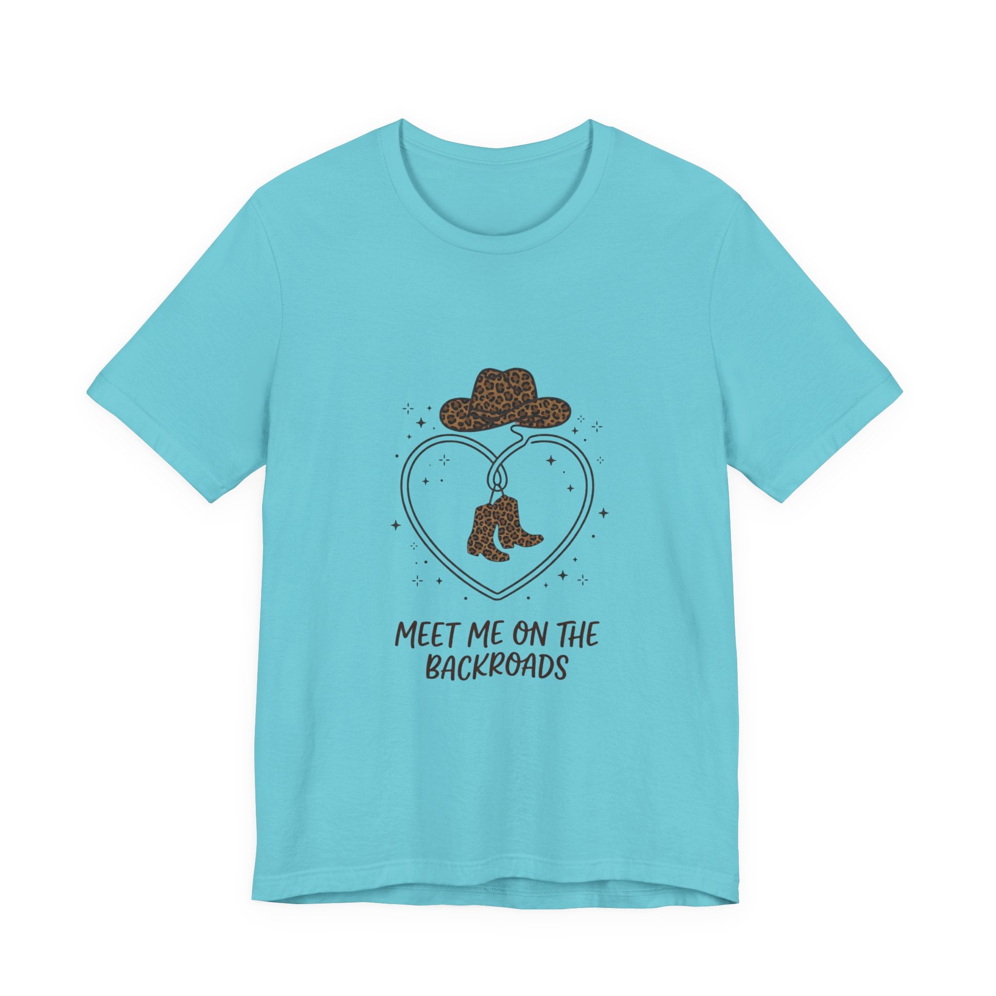 Meet Me on the Backroads T-Shirt | Country Aesthetic, Western Cowgirl Tee