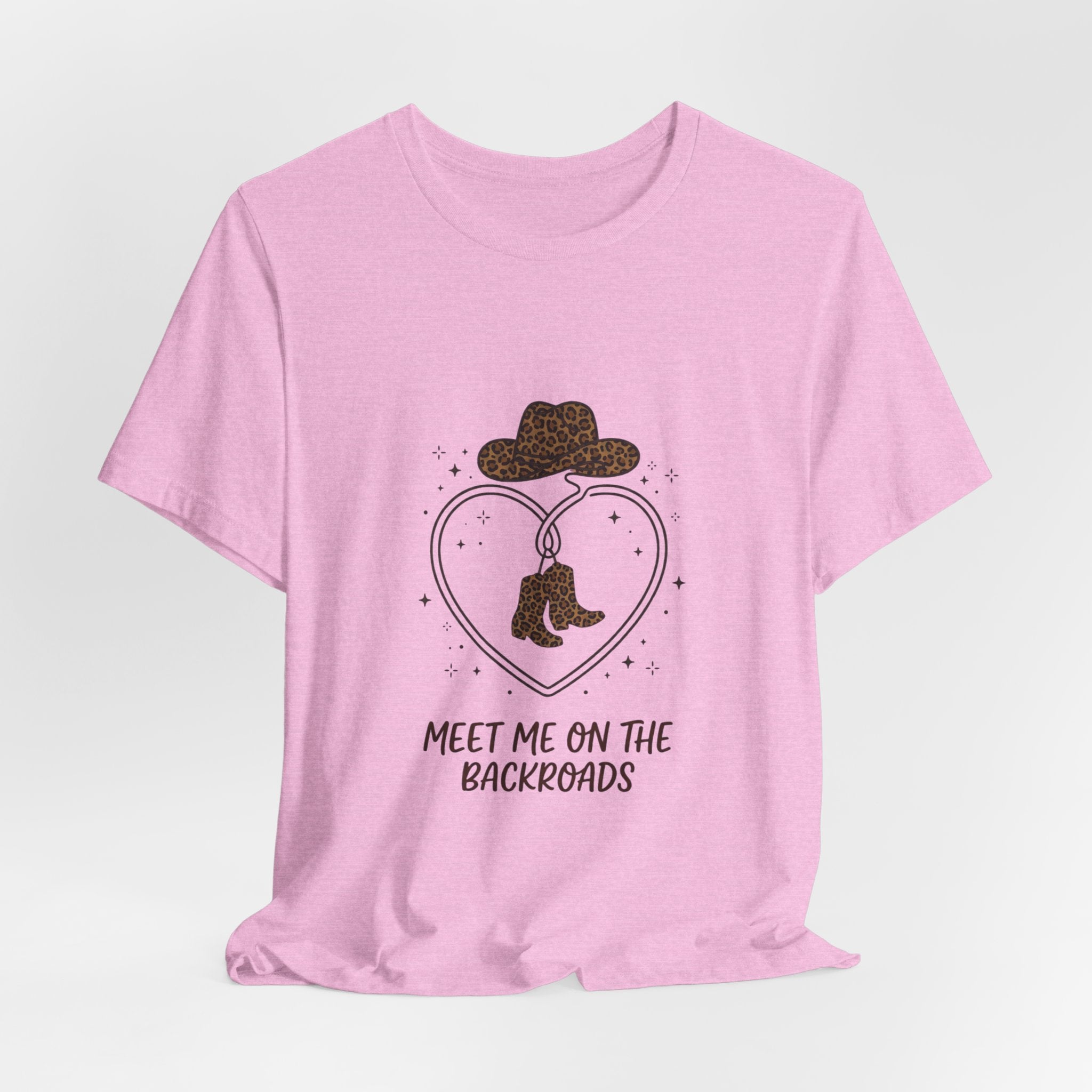 Meet Me on the Backroads T-Shirt | Country Aesthetic, Western Cowgirl Tee