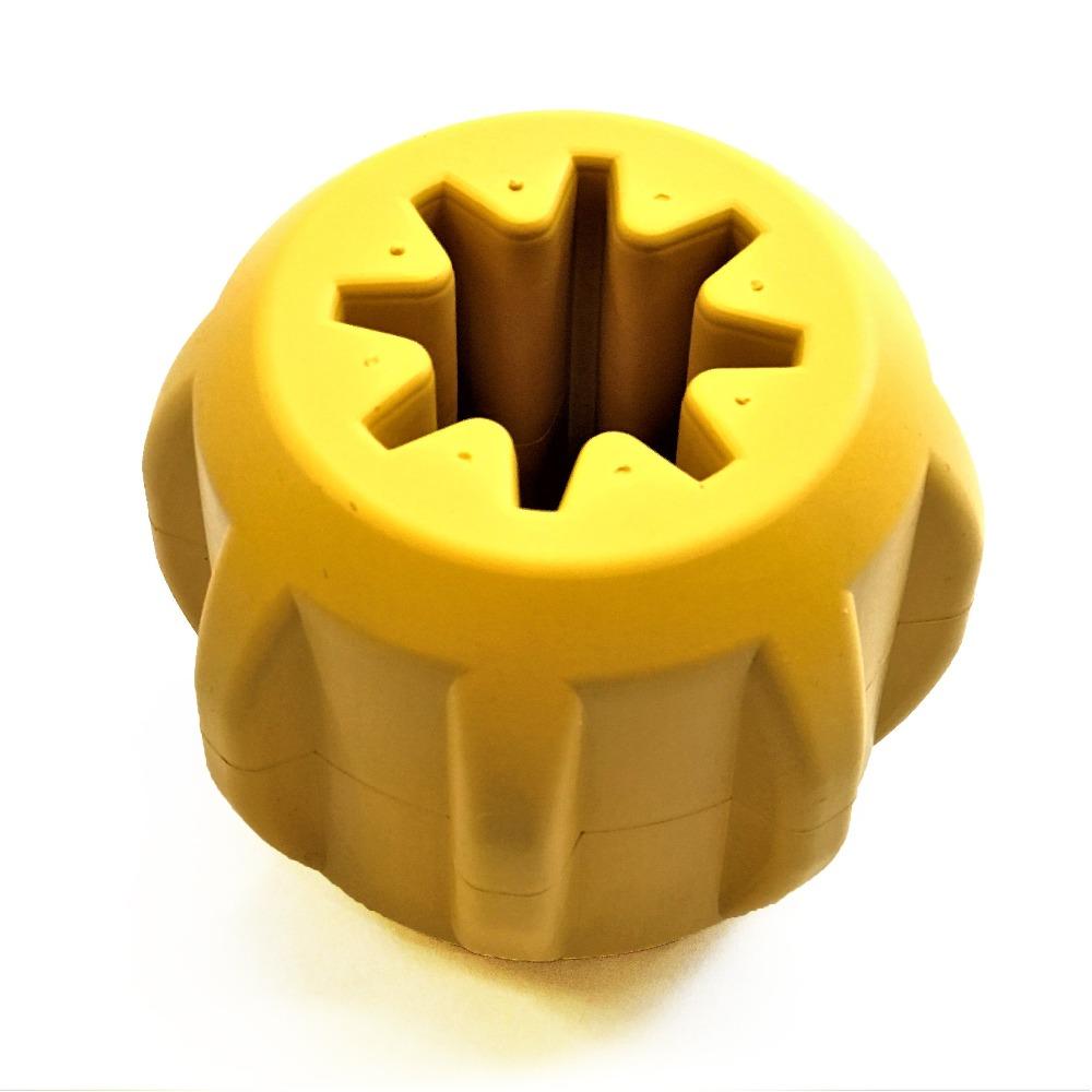 Gear eDispenser Rubber Treat Holder and Chew Toy for Dogs