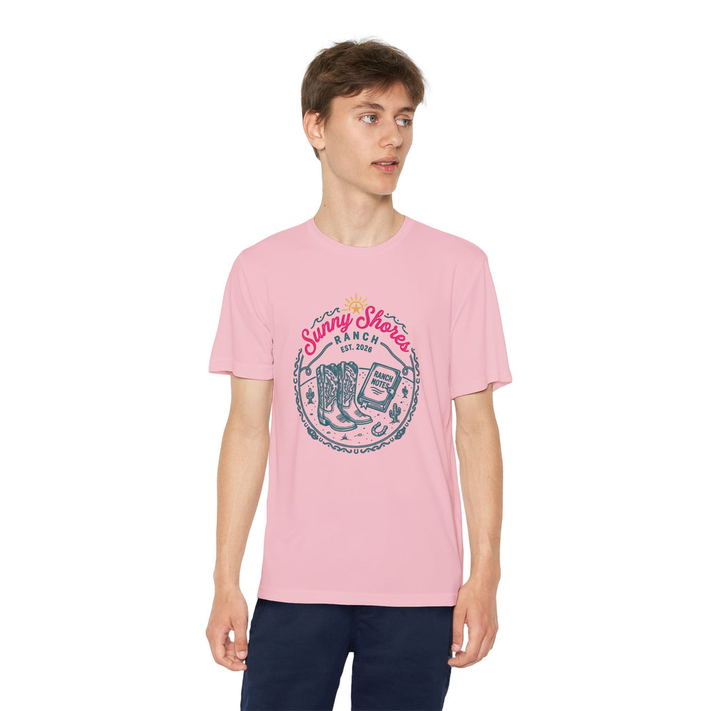 Sunny Shores Ranch Vintage Rodeo Kid T‑Shirt