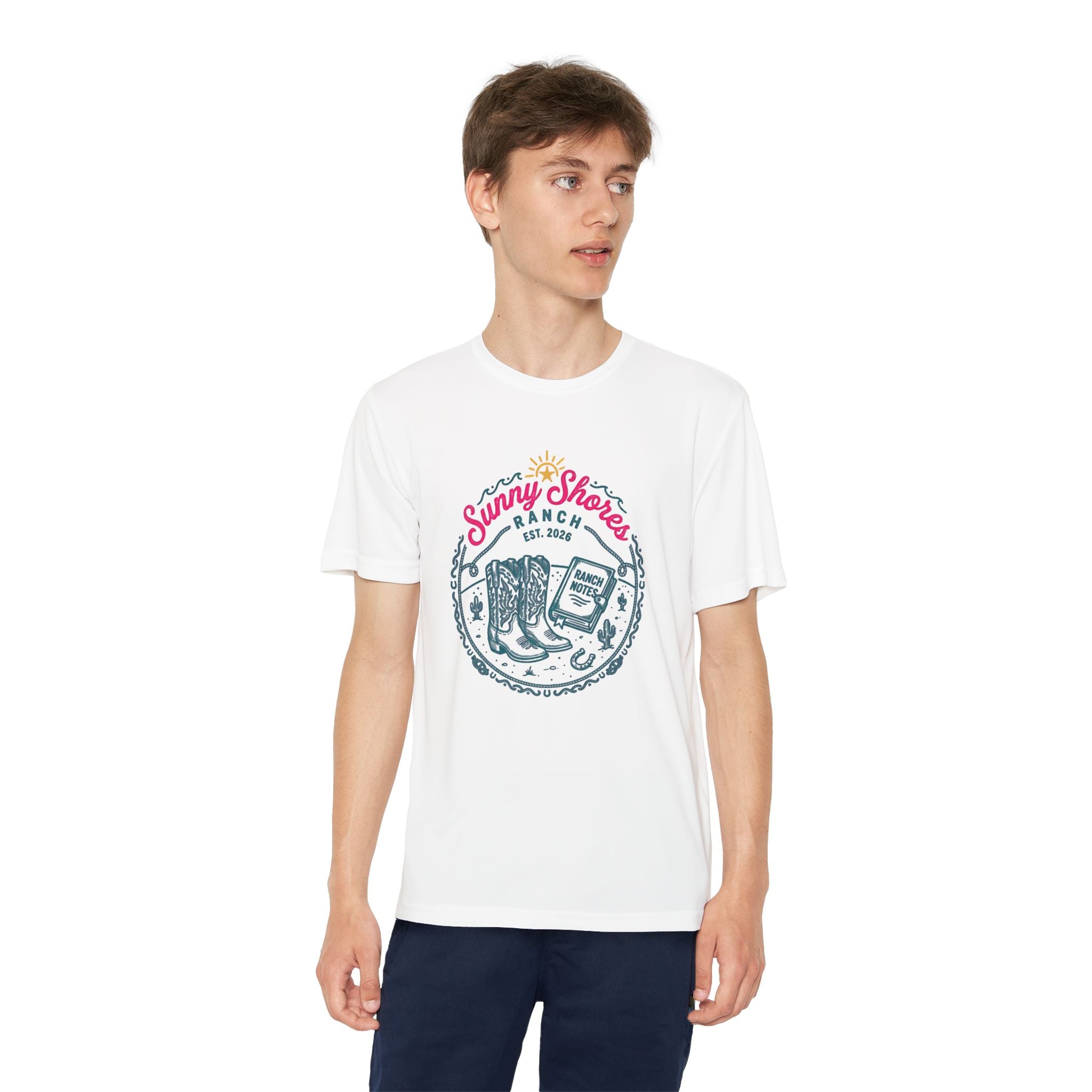 Sunny Shores Ranch Vintage Rodeo Kid T‑Shirt