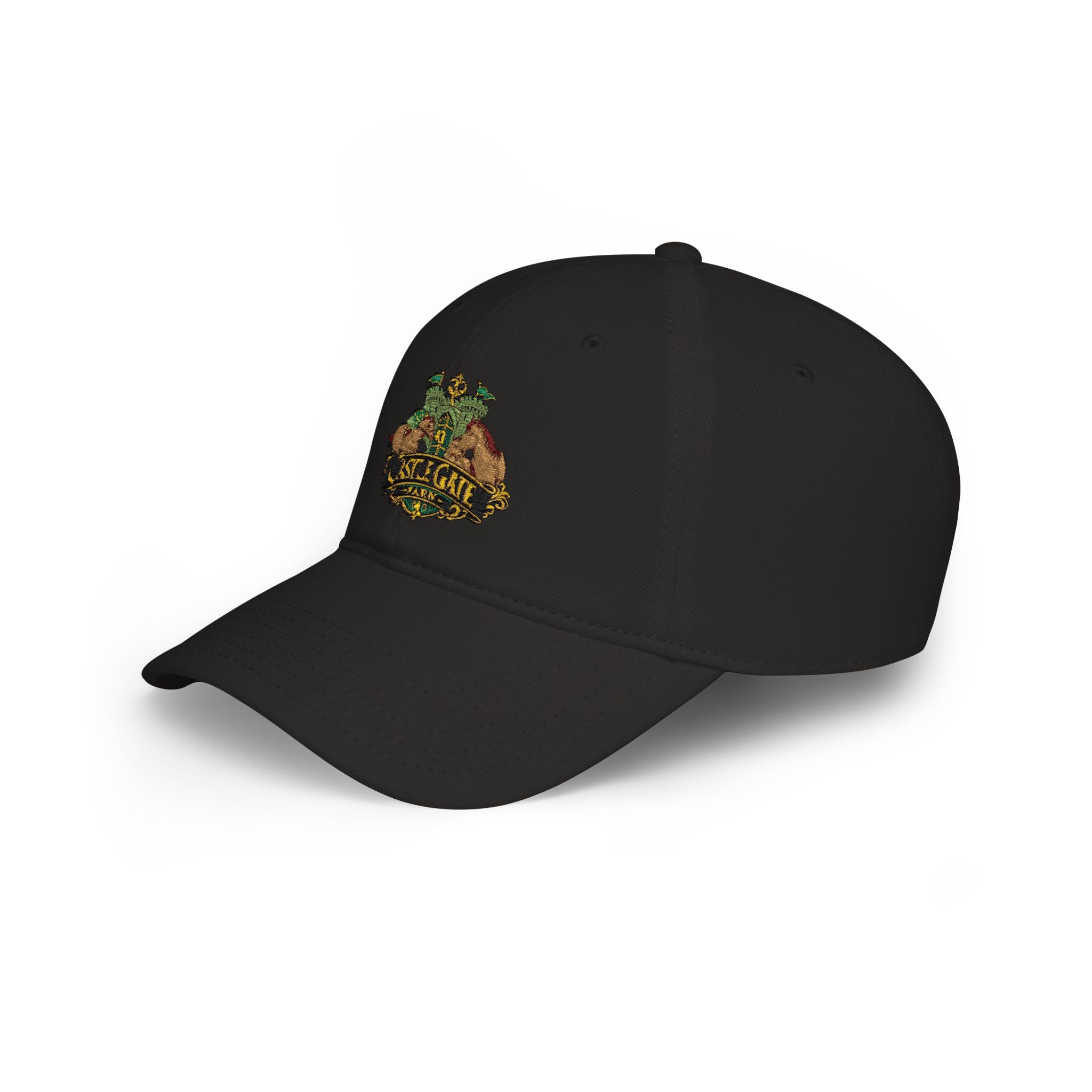 Castle Gate Farm Logo Crest Low Profile Baseball Cap