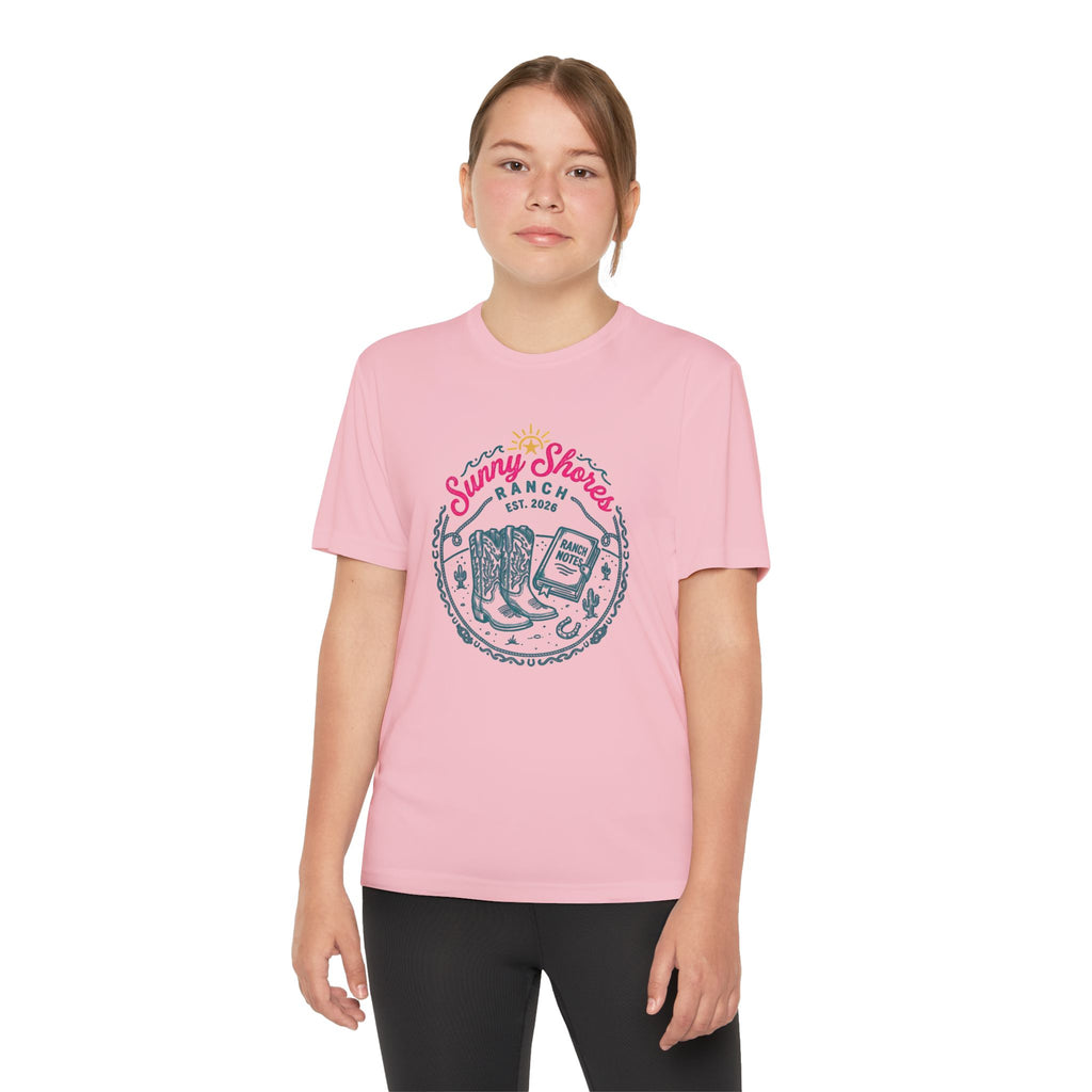 Sunny Shores Ranch Vintage Rodeo Kid T‑Shirt