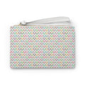 Lucky Horseshoe Pattern Clutch Bag – Colorful Western Charm Wristlet