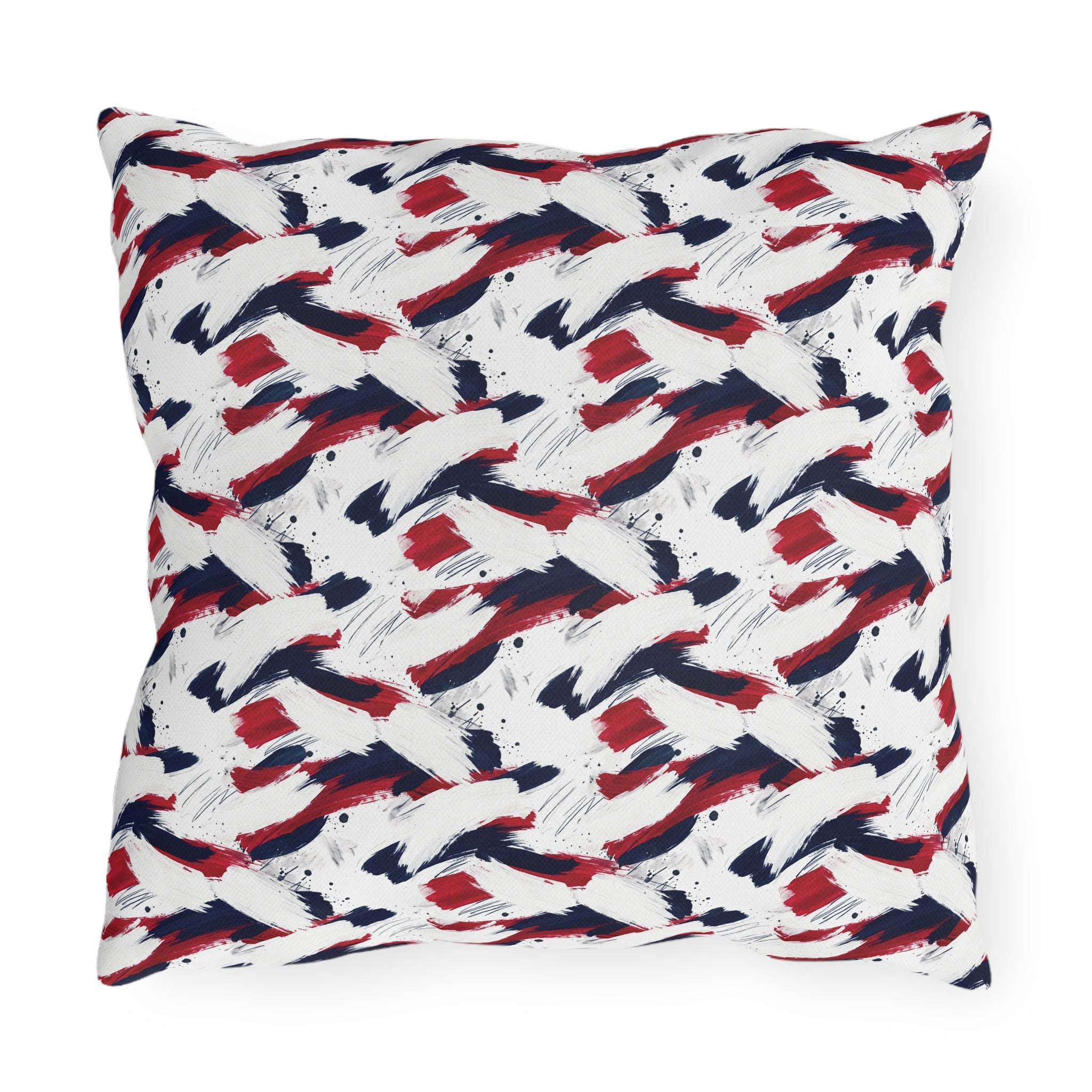 USA 250th Anniversary Outdoor Pillow — Patriotic Red White Blue Decor