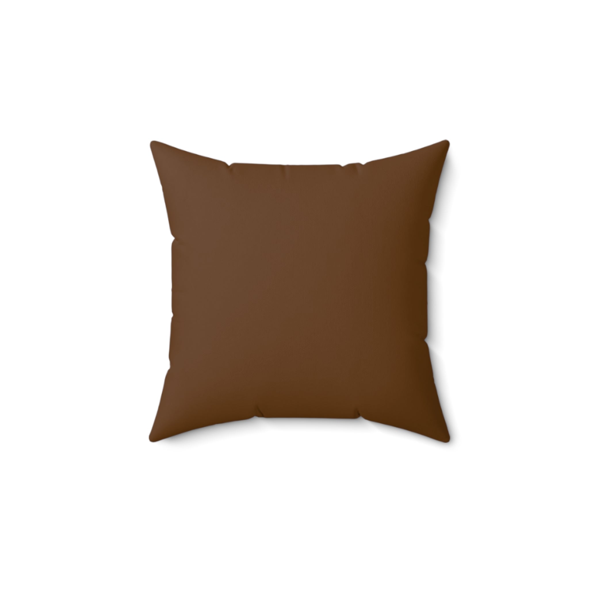 Cowboy Hat Pattern Square Pillow — Western Hat Decorative Cushion