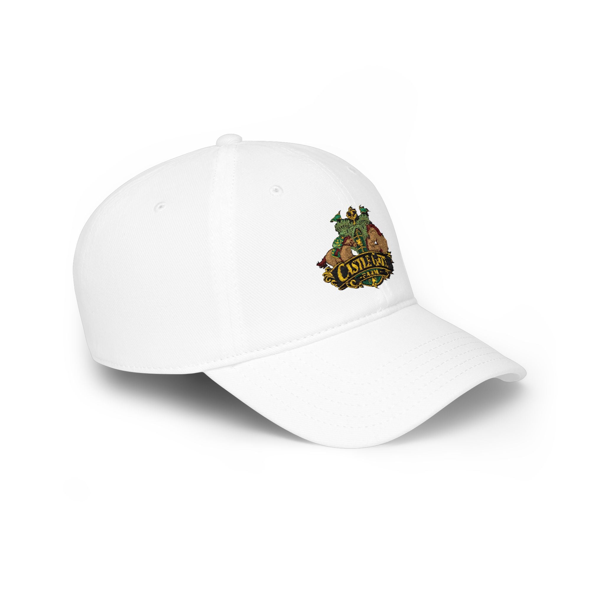 Castle Gate Farm Logo Crest Low Profile Baseball Cap