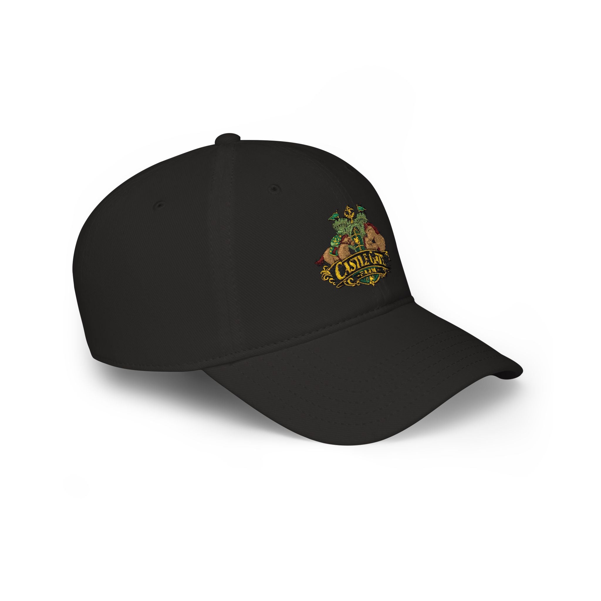 Castle Gate Farm Logo Crest Low Profile Baseball Cap