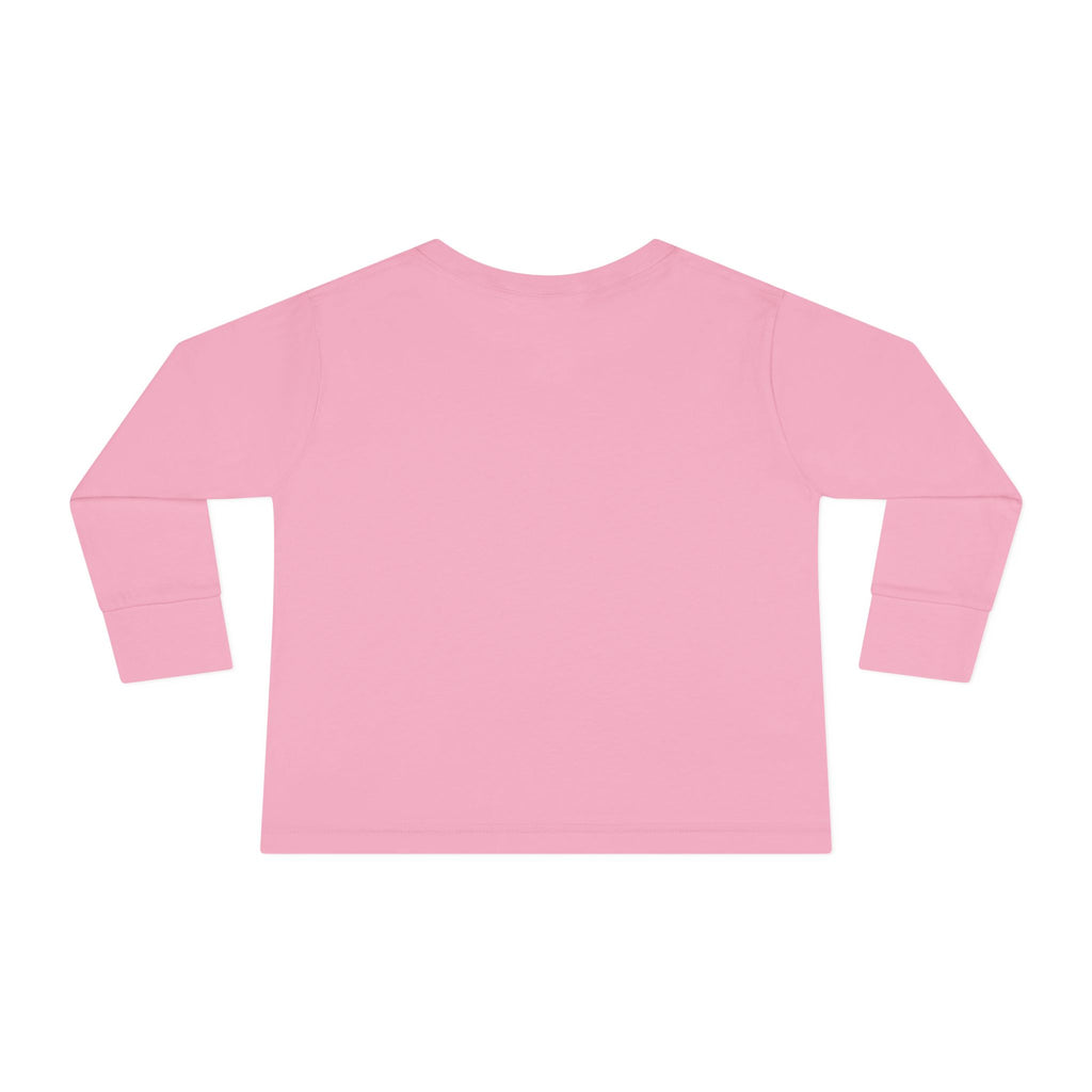 Toddler Long Sleeve Tee — 'Country Heart' Horse Graphic Shirt for Kids