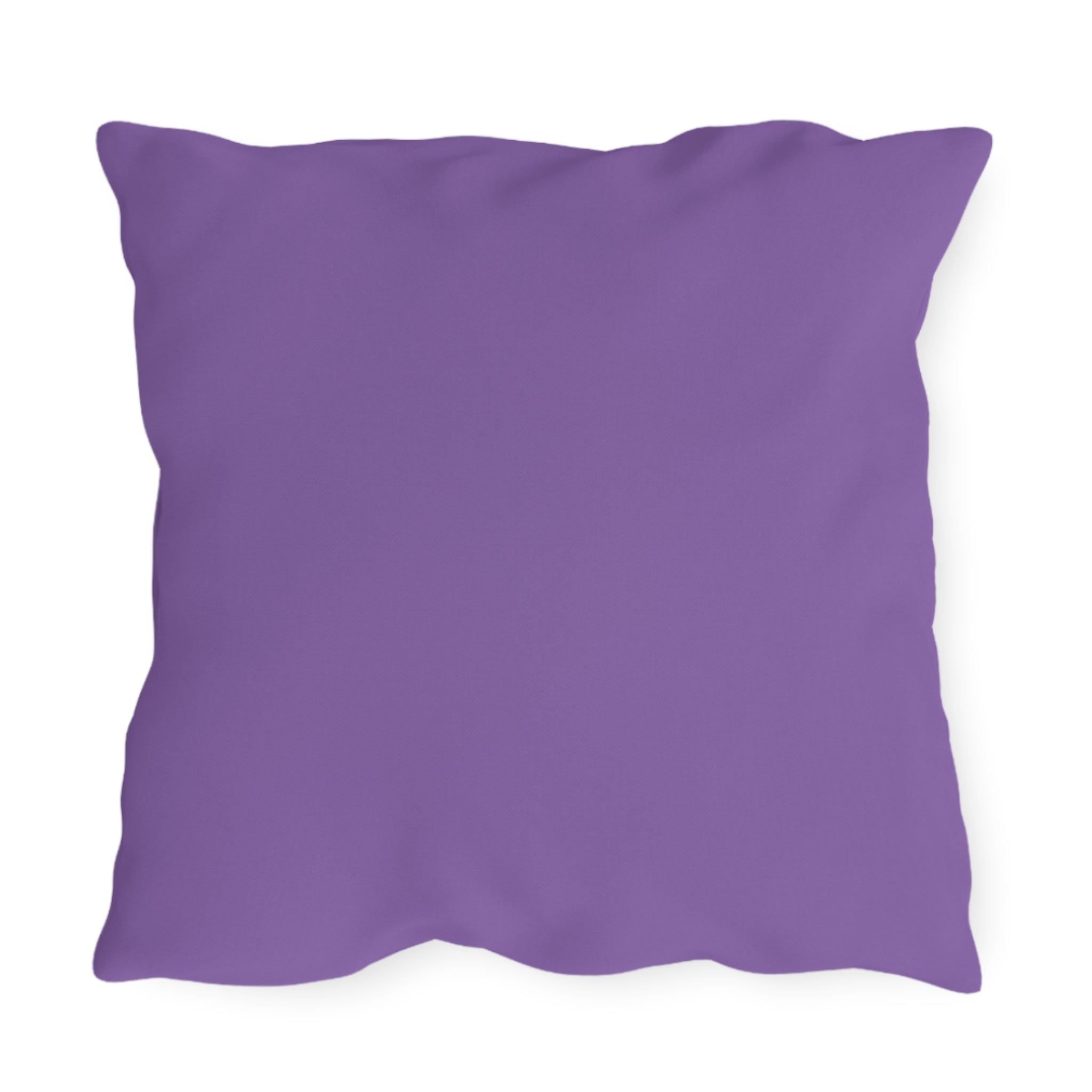 Horse in Lavender Field Outdoor Pillow  Floral Farmhouse Patio Decor