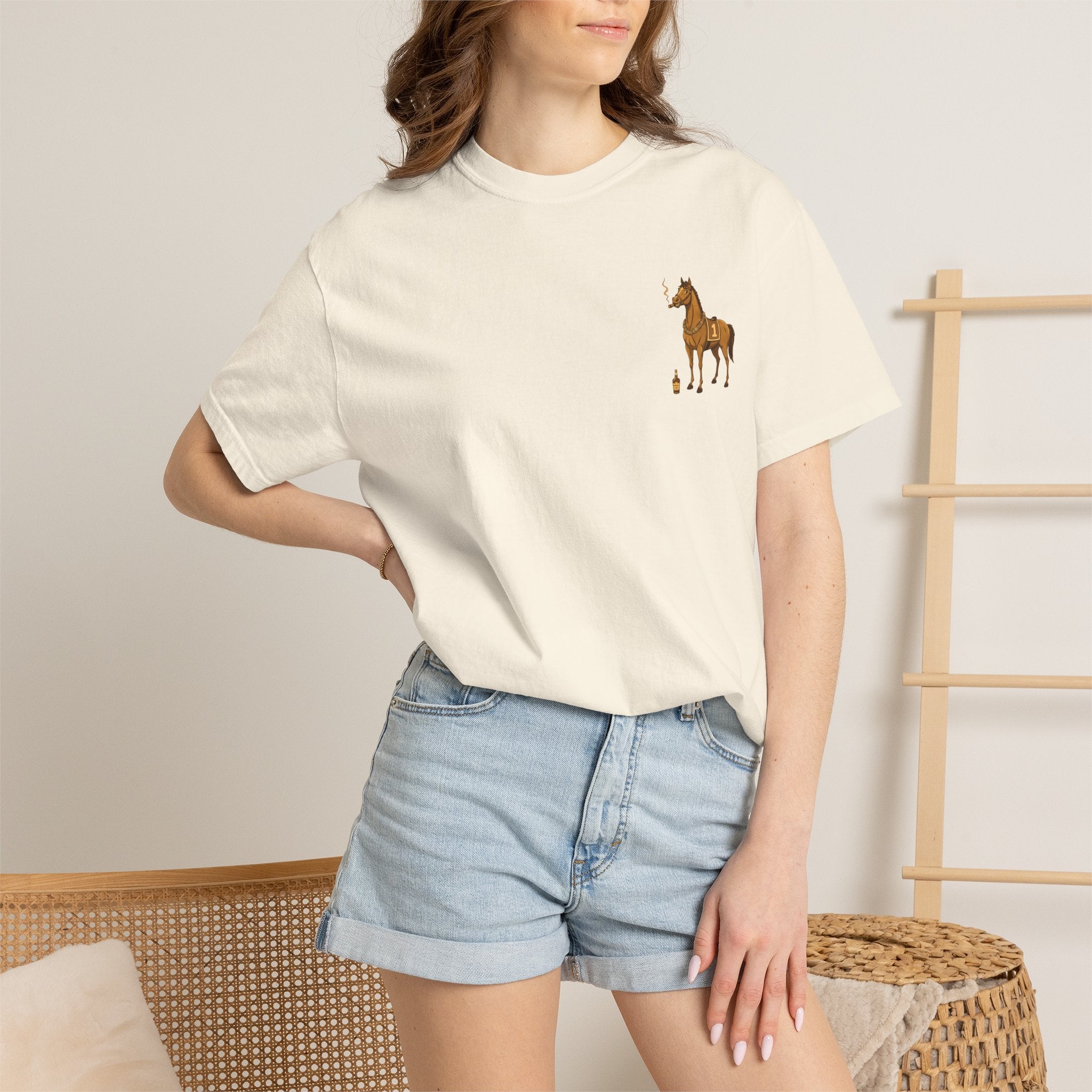 Horse Racing T-Shirt — "Show Me Your Picks" Vintage Race Ticket Design