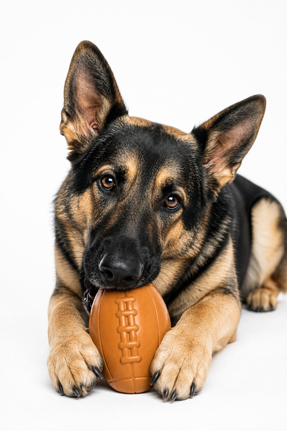 SodaPup Football Dog Chew Toy And Treat Dispenser USA Made