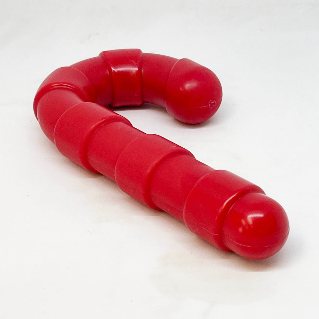 Candy Cane Nylon Dog Toy for Aggressive Chewers | USA Made | SodaPup