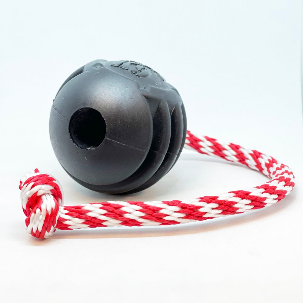 USA-K9 Magnum Stars And Stripes Rubber Dog Toy For Heavy Chewers