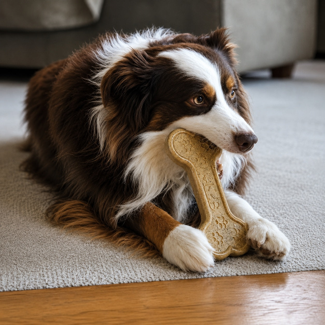 SodaPup Bone eChew Nylon Dog Chew Toy for Aggressive Chewers