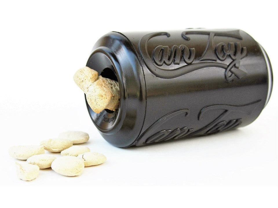 Magnum Can Toy Rubber Dog Chew Toy for Extreme  Chewers | Treat Dispenser | USA Made