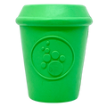 Coffee Cup Rubber Dog Chew Toy Treat Dispenser EDispenser
