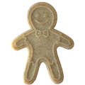 SodaPup Gingerbread Man Nylon Dog Chew Toy for Aggressive Chewers