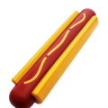 SodaPup Hot Dog Nylon Chew Toy For Aggressive Chewers