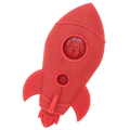 Rocket Ship Nylon Dog Chew Toy Rs01 For Aggressive Chewers