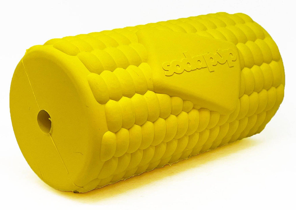 Corn On The Cob eDispenser Dog Toy Treat Dispenser Usa Made