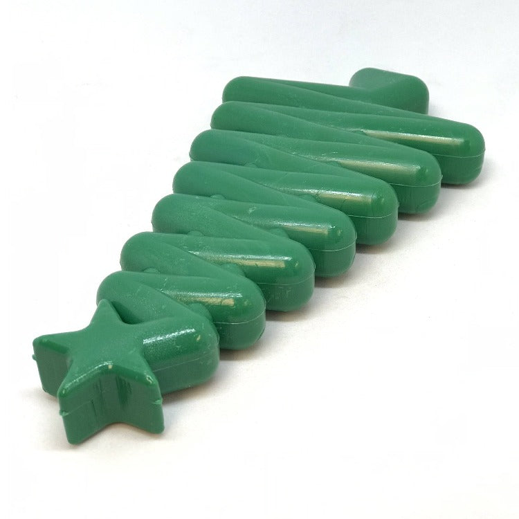 Christmas Tree Nylon Dog Chew Toy For Chewers American Made FDA Compliant