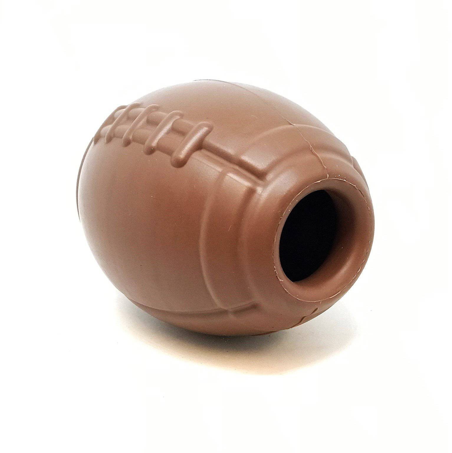 SodaPup Football Dog Chew Toy And Treat Dispenser USA Made
