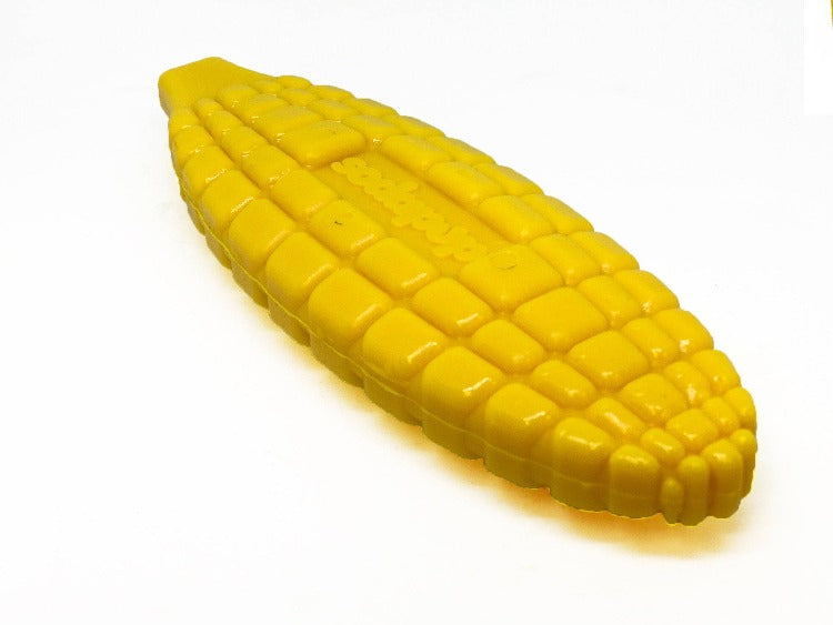 SodaPup Corn on the Cob Nylon Dog Toy for Aggressive Chewers United States Made