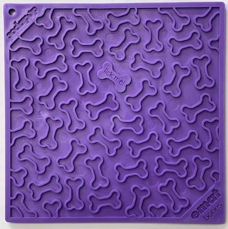 SodaPup Bones eMat Enrichment Lick Mat For Dogs And Cats