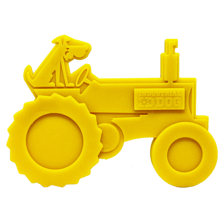 SodaPup Tractor Nylon Dog Toy For Aggressive Chewers United States Made